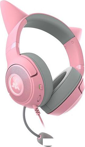 Наушники Razer Kraken Kitty V2 (розовый)