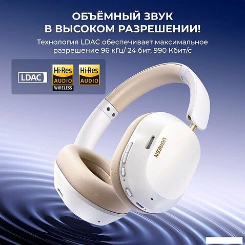 Наушники Ugreen HiTune Max5c (белый)