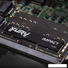 Оперативная память Kingston FURY Impact 8GB DDR4 SODIMM PC4-21300 KF426S15IB/8 Оперативная память Kingston FURY Impact 8GB DDR4 SODIMM PC4-21300 KF426S15IB/8