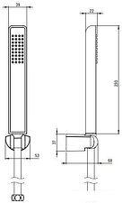 Душевой гарнитур  Deante NQH 041K