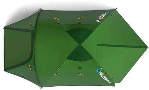 Треккинговая палатка Husky Baron 4 (зеленый)