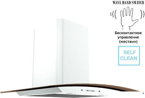 Кухонная вытяжка Backer QD60E-MC White 12K