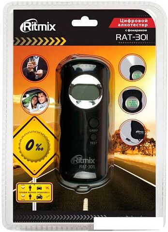 Алкотестер Ritmix RAT-301