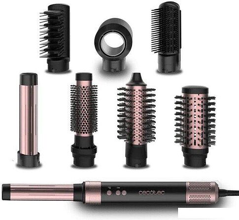 Мультистайлер Cecotec CeramicCare AirGlam Black 3464
