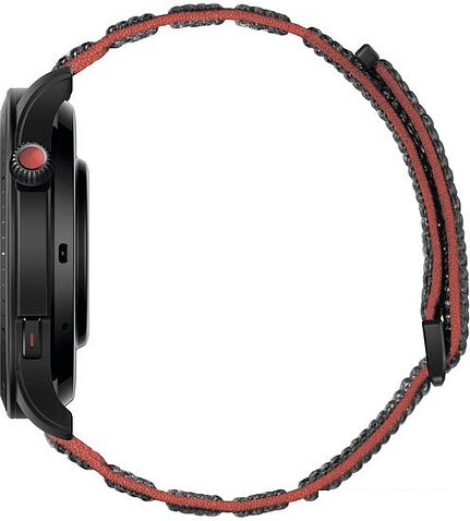 Умные часы Amazfit GTR 4 (черный, с черным нейлоновым ремешком)
