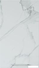 Шкаф навесной Горизонт Оптима 80 Витрина (мрамор арктик) Шкаф навесной Горизонт Оптима 80 Витрина (мрамор арктик)