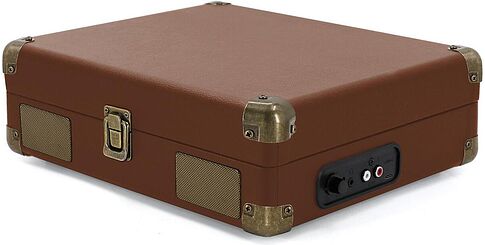 Виниловый проигрыватель Ritmix LP-100 (коричневый)