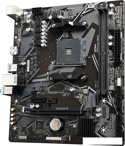 Материнская плата Gigabyte A520M K (rev. 1.0)