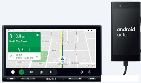 USB-магнитола Sony XAV-AX5500