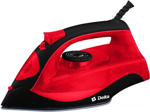 Утюг Delta DL-756 (черный/красный)