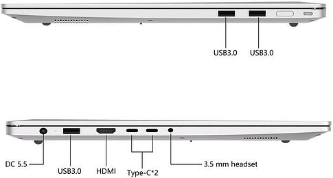 Ноутбук KUU A6 N95 N95-16-512G