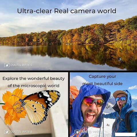 Телефон Oukitel WP28S 4GB/128GB (черный)