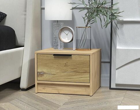 Комоды, тумбы Интерлиния Концепт КТ-ТК1-35 (дуб нокс/дуб золотой)