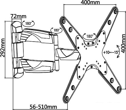 Кронштейн MasterKron UPA39-443