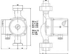 Насос IMP Pumps GHN 15/40-130