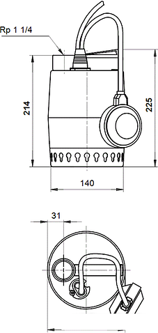 Насос Grundfos Unilift KP 150 A 1