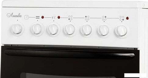 Кухонная плита Лысьва EF4006MK00 (без крышки, белый)