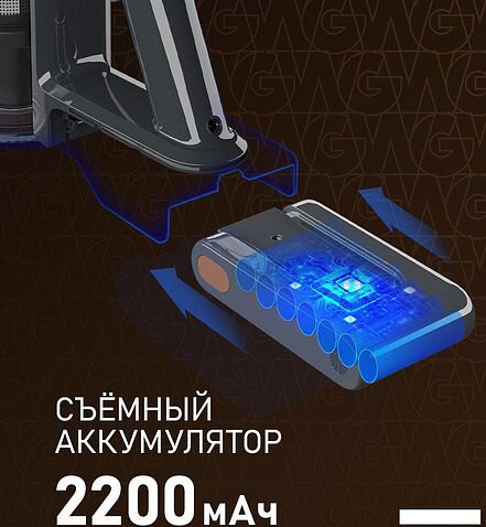 Пылесос Weissgauff V24 BLDC 400 Graphite Turbo