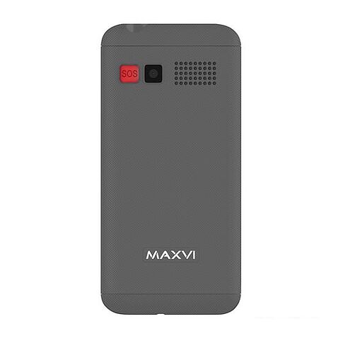 Кнопочный телефон Maxvi B231 (серый)