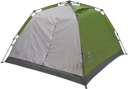 Треккинговая палатка Jungle Camp Easy Tent 3 (зеленый/серый)