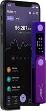 Аппаратный криптокошелек Ledger Nano X (фиолетовый аметист)