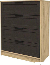 Комод Интерлиния Концепт Тренд КТ-К80 (дуб золотой/дуб английский)