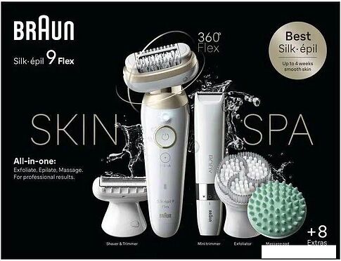 Эпилятор Braun Silk-epil 9 Flex SES9481 3D