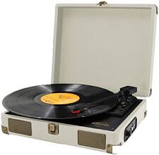 Виниловый проигрыватель Ritmix LP-100 (бежевый)