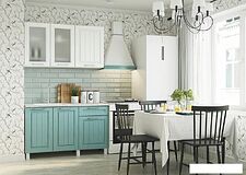 Готовая кухня Горизонт Trend 1300 (белый/арктик/мурено)