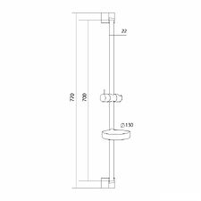 Душевая штанга Gross Aqua Loft GA298