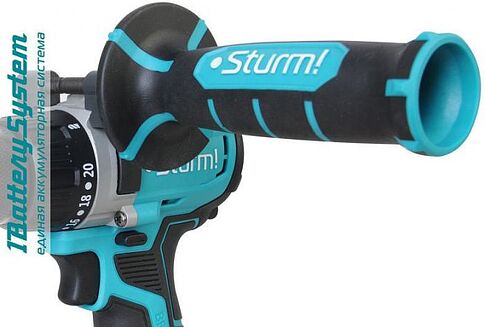 Дрель-шуруповерт Sturm CD2080 (с 2-мя АКБ, кейс)