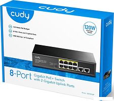 Неуправляемый коммутатор Cudy GS1010P 1.0