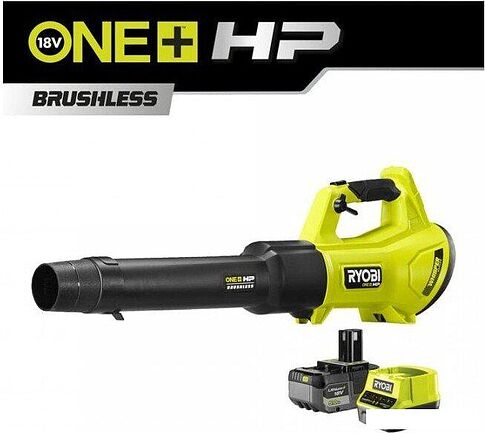 Ручная воздуходувка Ryobi RY18BLXD-150 5133005952 (с 1-им АКБ)