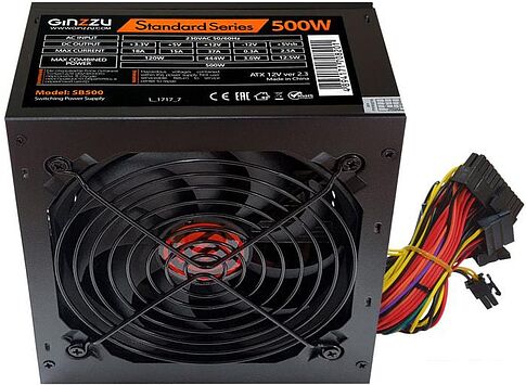 Блок питания Ginzzu SB500