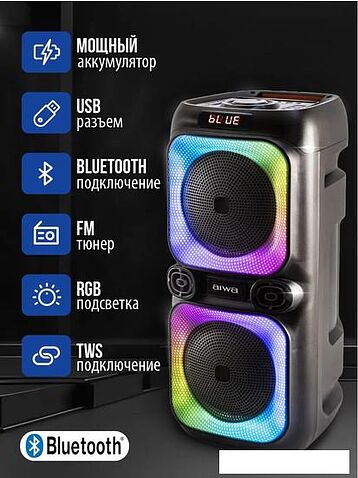 Колонка для вечеринок Aiwa CAS-514