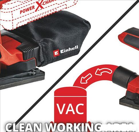 Виброшлифмашина Einhell TC-OS 18/187 Li Solo