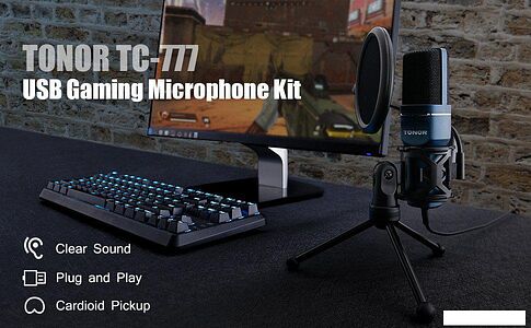 Проводной микрофон Tonor TC-777