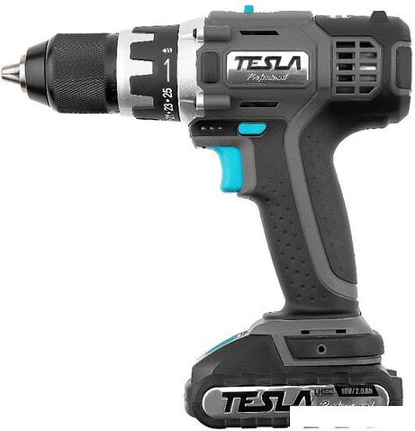 Дрель-шуруповерт Tesla TCD182DC (с 2-мя АКБ, кейс)