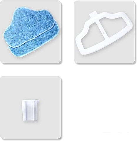 Паровая швабра BQ SM1001 (белый/зеленый)