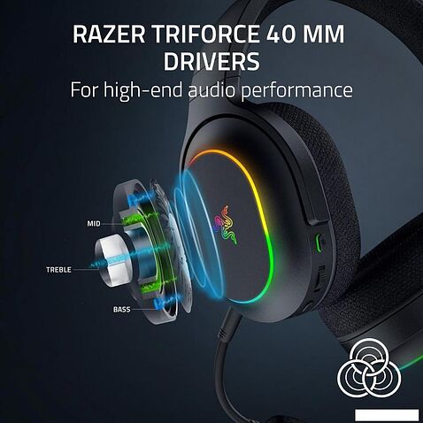 Наушники Razer Barracuda X Chroma (черный)