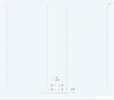 Варочная панель LEX EVI 641B WH