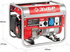 Бензиновый генератор Зубр ЗЭСБ-1200