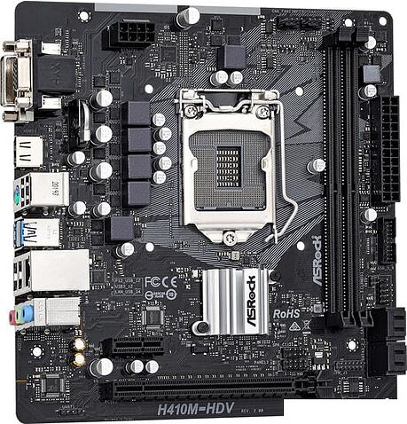 Материнская плата ASRock H410M-HDV R2.0