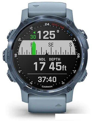 Умные часы Garmin Descent Mk2s (минеральный синий/морская волна)