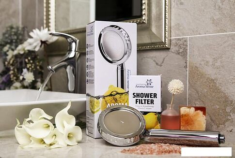 Душевая лейка Aroma Sense AS-701ST (серебристый)