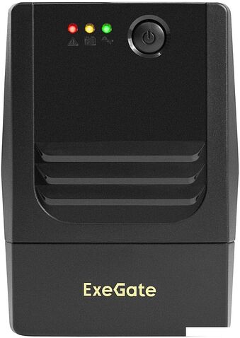 Источник бесперебойного питания ExeGate Power NB-650.LED.AVR.2SH.USB