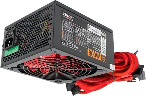 Блок питания Ginzzu PC800