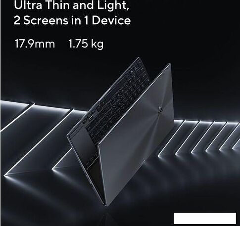 Рабочая станция ASUS Zenbook Pro 14 Duo OLED UX8402VU-P1036W