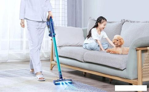 Пылесос LEACCO S31 Cordless Vacuum Cleaner (синий)