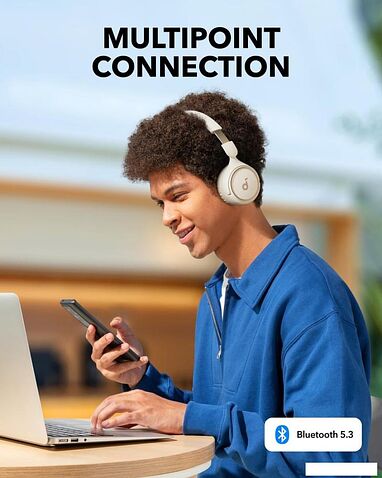 Наушники Anker Soundcore H30i (белый)